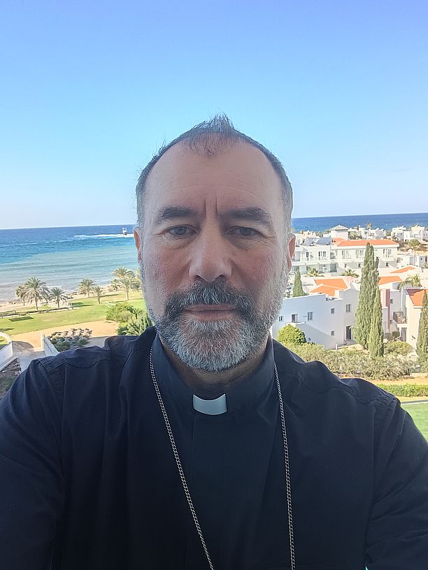 Bishop Adrian at Cyprus Bishop Adrian at Cyprus