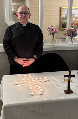 Fr Adrian Friel as chaplain in Nursing Homes Fr Adrian Friel as chaplain in Nursing Homes