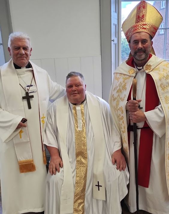 Fr David Knipe, Fr Lee Edworthy & Bishop Adrian