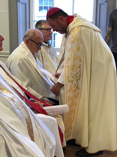 Ken was ordained Deacon by Bishop Adrian at OCAC's Auxiliary Synod in Exeter Ken was ordained Deacon by Bishop Adrian at OCAC's Auxiliary Synod in Exeter