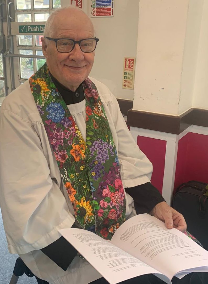 Revd Trevor Millar, OCAC priest and also minister of Huddersfield New Church Revd Trevor Millar, OCAC priest and also minister of Huddersfield New Church