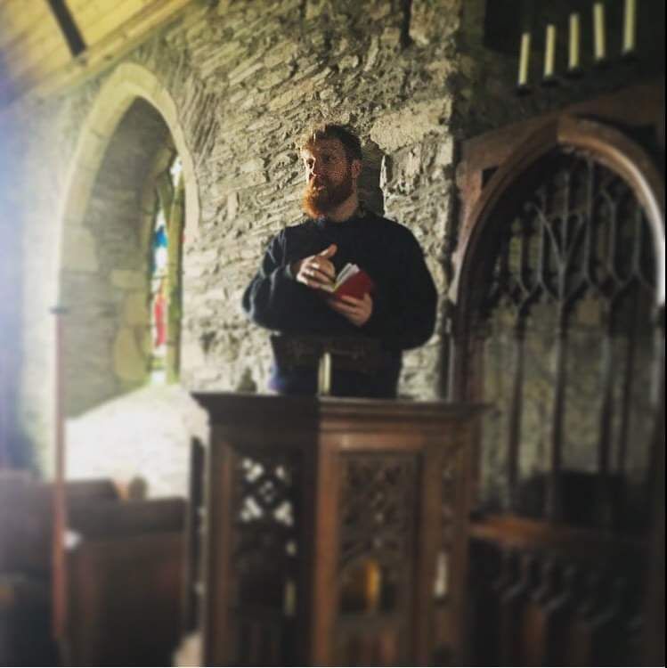 Roman Bloodworth preaching Roman Bloodworth preaching